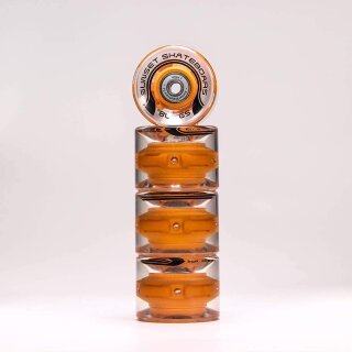 59mm Glow Wheels Orange