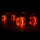 59mm Glow Wheels Orange