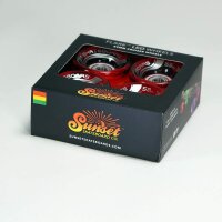 59mm Glow Wheels Rasta