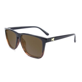 Fast Lanes | Glossy Black and Tortoise Shell Fade / Amber