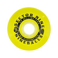 69mm TopShelf Nineballs (offset) Yellow